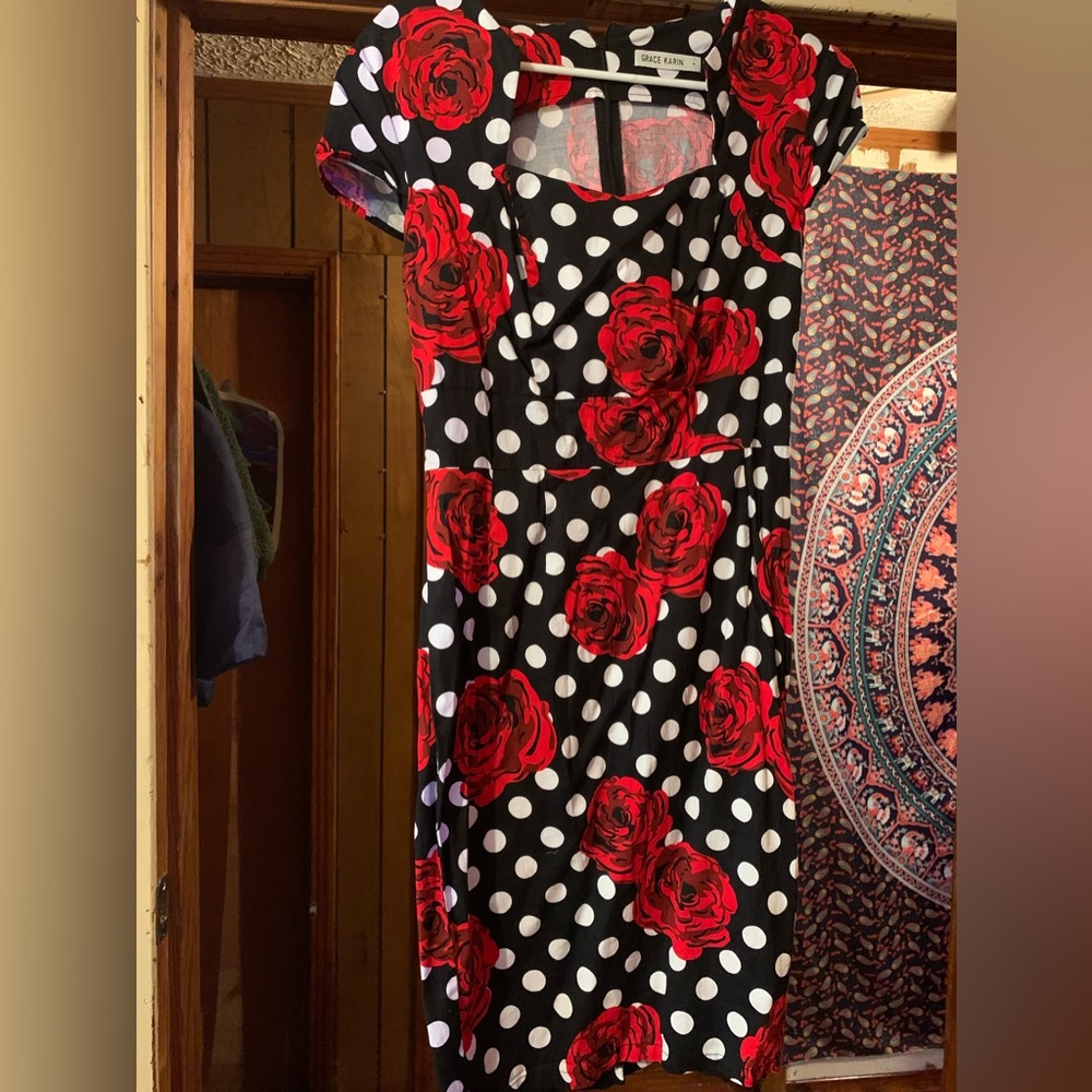 Grace Karin size medium pinup style dress!